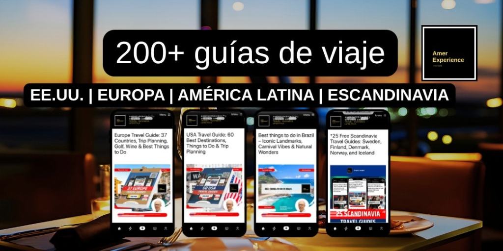 200+ guías de viaje EE.UU. Europa América Latina Escandinavia