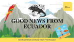 Good News from Ecuador