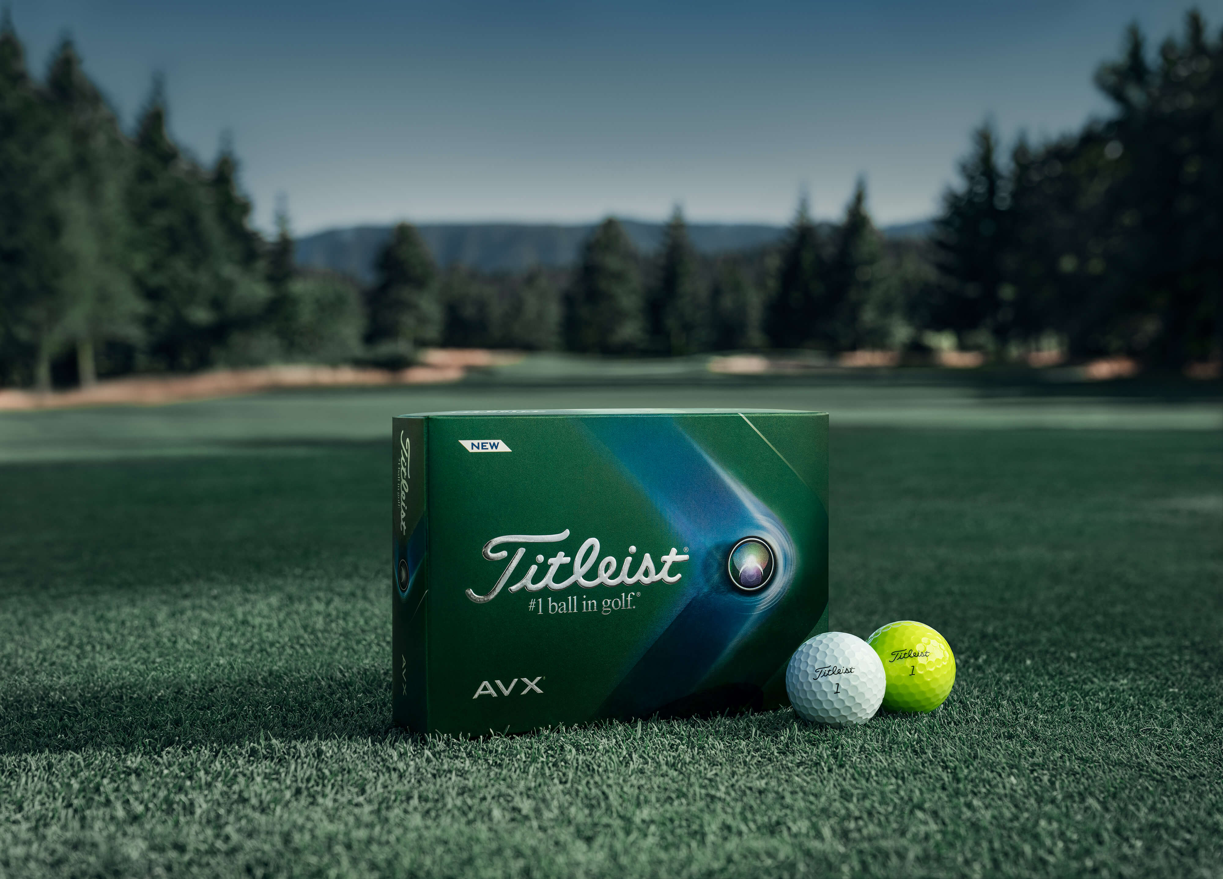 Ttileist golf balls AVX - Playing One Model