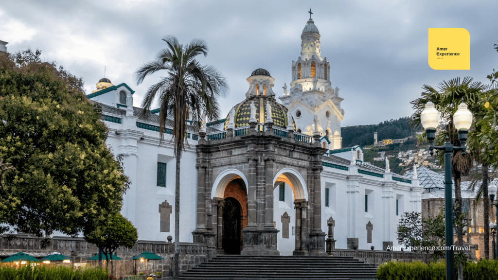 kuva_ plaza grande plaza de la independencia quito ecuador, quiton katedraali ja presidentin istuin carondelet