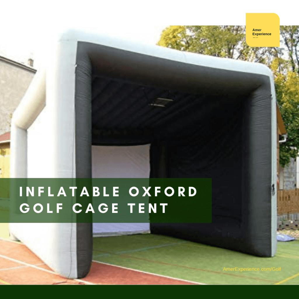 Inflatable Oxford Indoor Outdoor Golf Cage Tent png - Travel and Golf Influencer - AmerExperience Content Curator