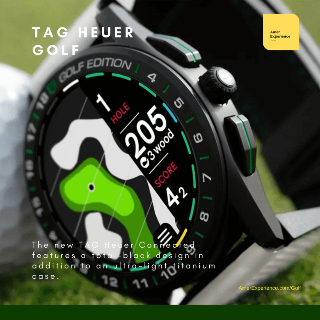 Tag Heuer Connect GPS Golf Watch png