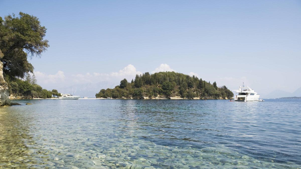 Island of Skorpios owned by the Onassis family near Lefkada Lefkas Ionian 2.jpg
