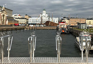 Ovella - Bicycle parks solutions Helsinki Finland - Valtteri Bottas