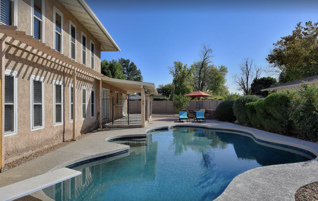 Poolside View From Mesa Arizona Vrbo