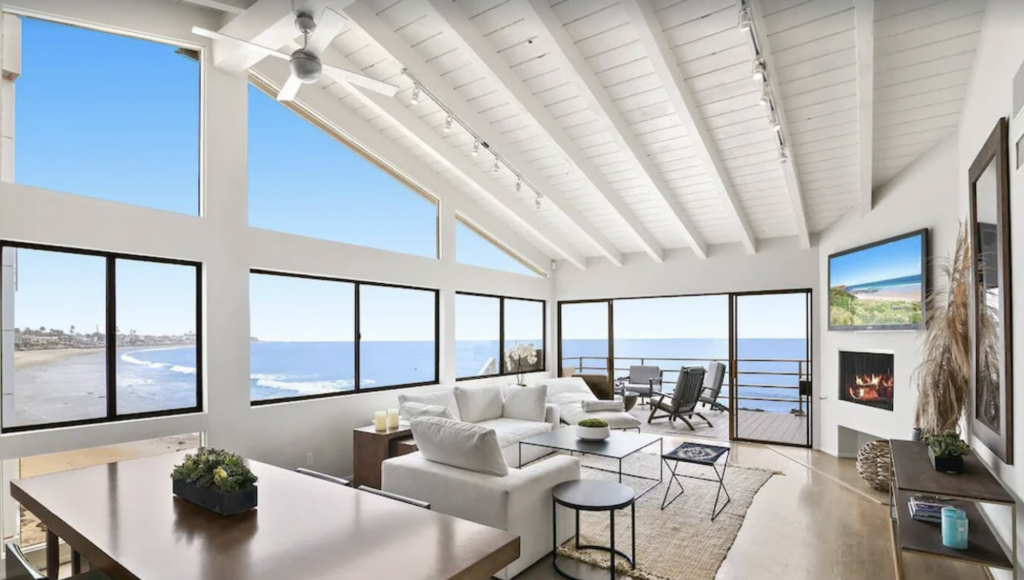 Jaw Dropping Malibu Beach House Rental
