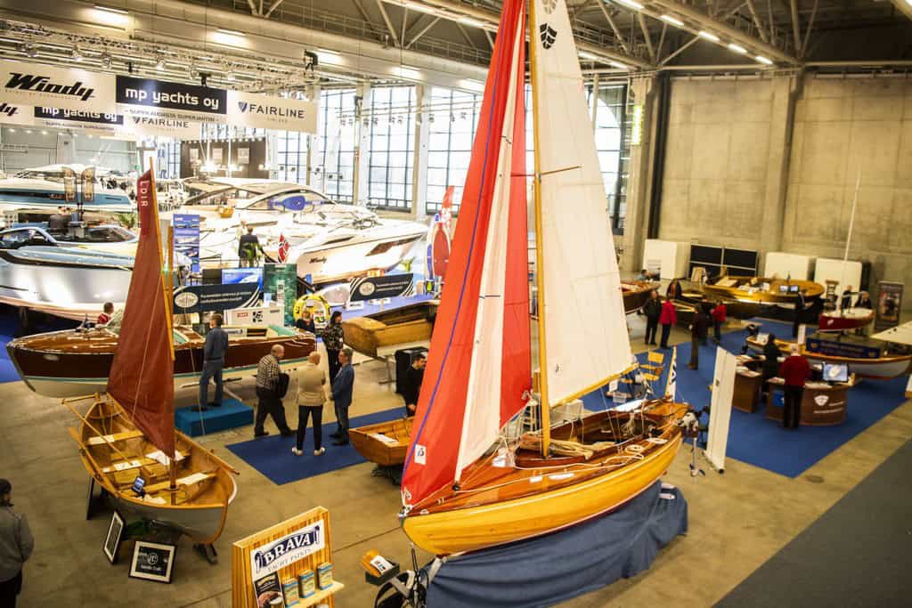 Helsinki International Boat Show Vene 23 Båt Exhibition hall