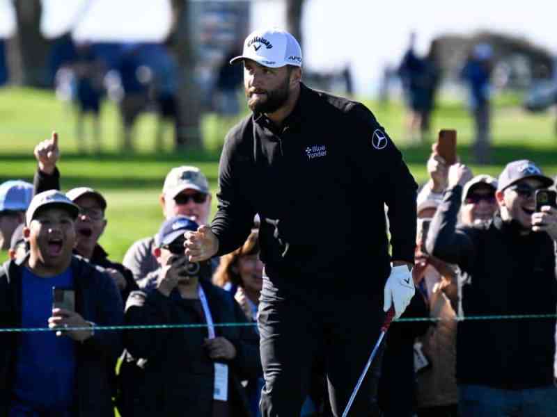 Golf Sport News: After flirting with the cutline, Jon Rahm’s late flurry has him in the mix for a third straight win at Farmers Insurance Open