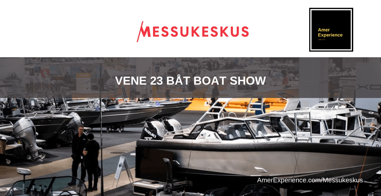 Helsingin Messukeskus VENE 23 BAT BOAT SHOW png