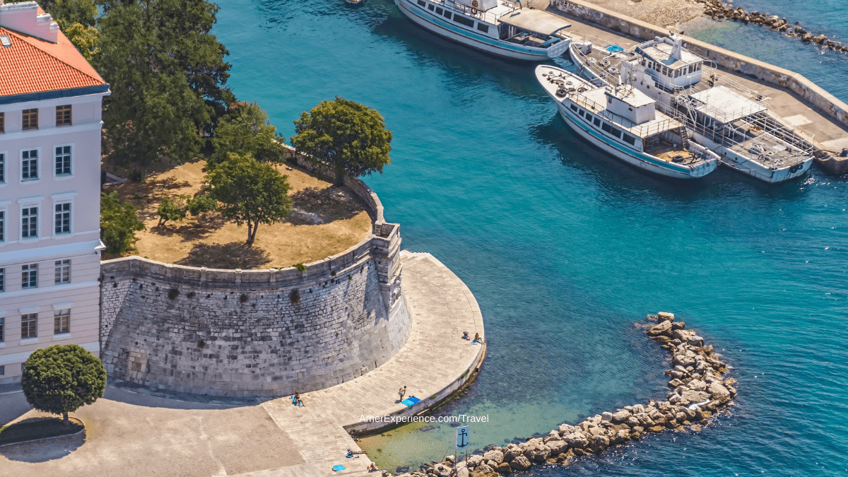 City of Zadar Croatian perl of travel destination