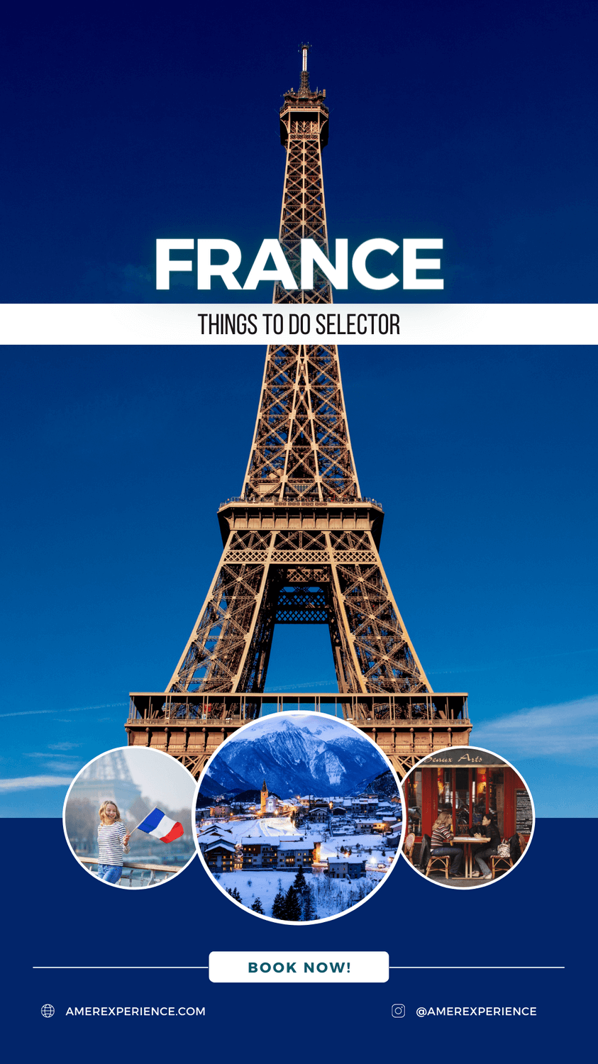 France Things To Do Selector png - Travel and Golf Influencer - AmerExperience Content Curator