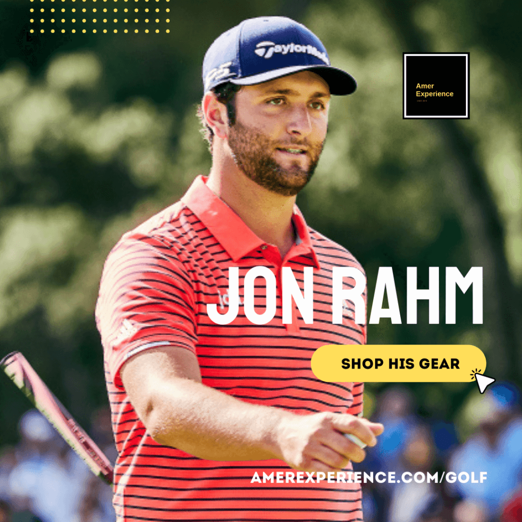Jon Rahm Shop His Gear png - Travel and Golf Influencer - AmerExperience Content Curator