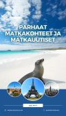 Parhaat matkakohteet ja matkauutiset