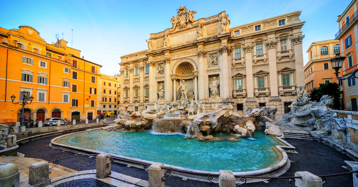 romes trevi fountain fb.jpg - Travel and Golf Influencer - AmerExperience Content Curator