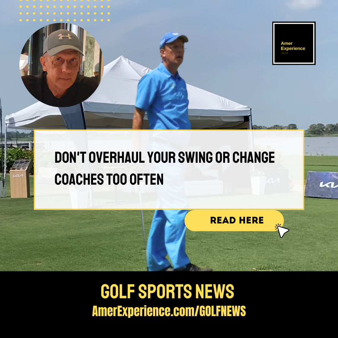 Don't overhaul your swing or change coaches too often, mention Lassi Pensikkala