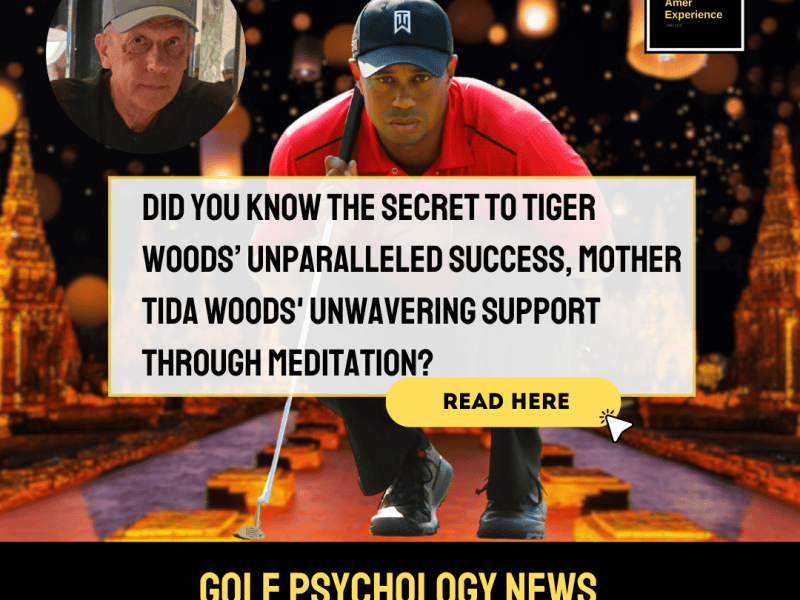 Did you know the secret to Tiger Woods’ unparalleled success, deeply rooted in his mother Tida Woods’ unwavering support through meditation?