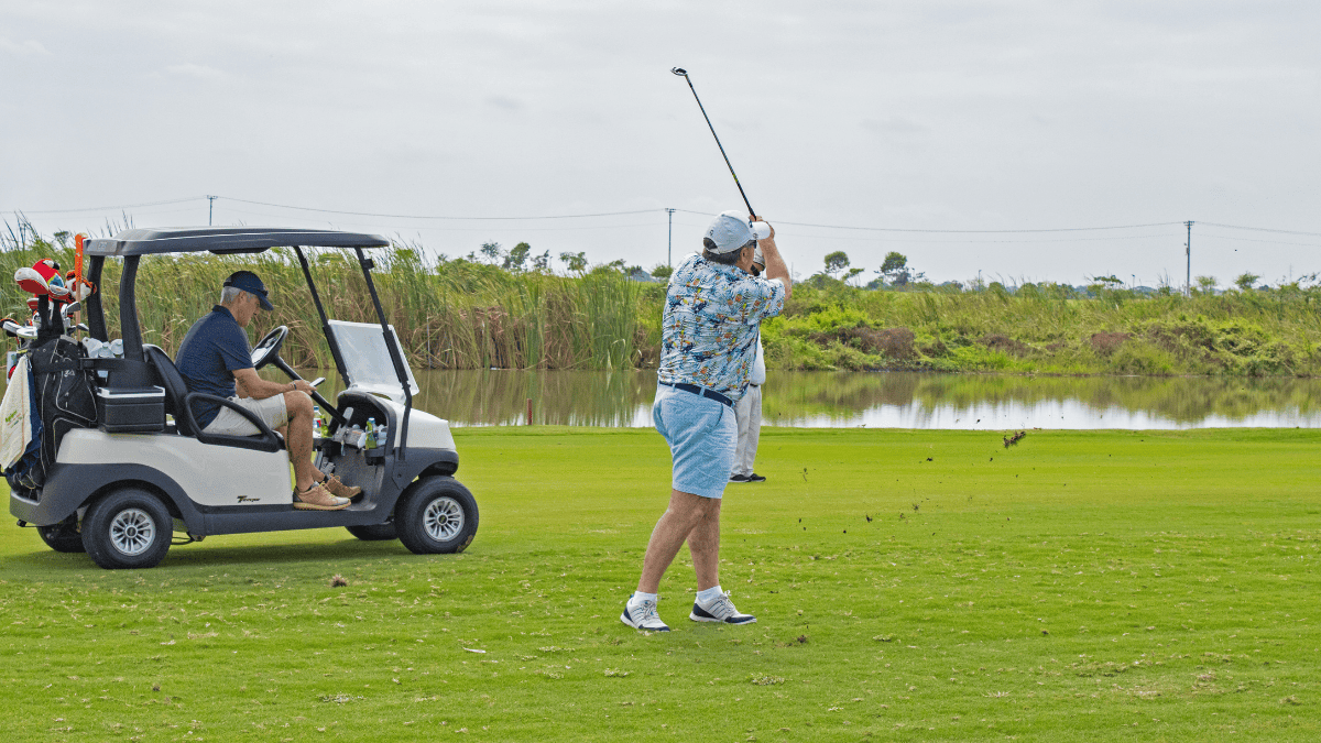 British Ambassador Chris Campbell at IV British Cup Guayaquil Country Club Ecuador