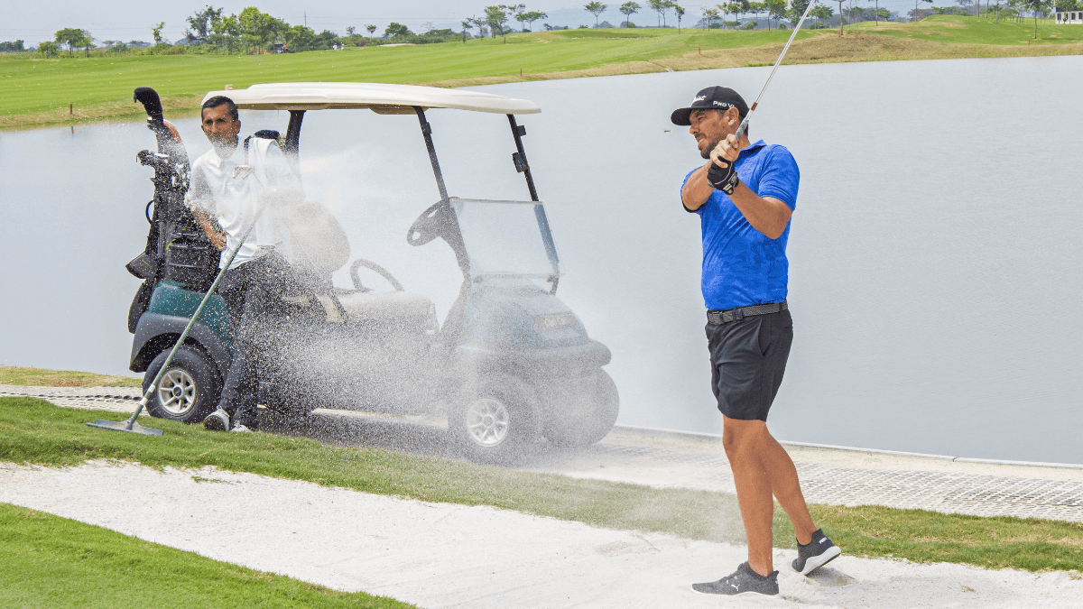 Juan Antonio Serrano at IV British Cup Guayaquil Country Club Ecuador