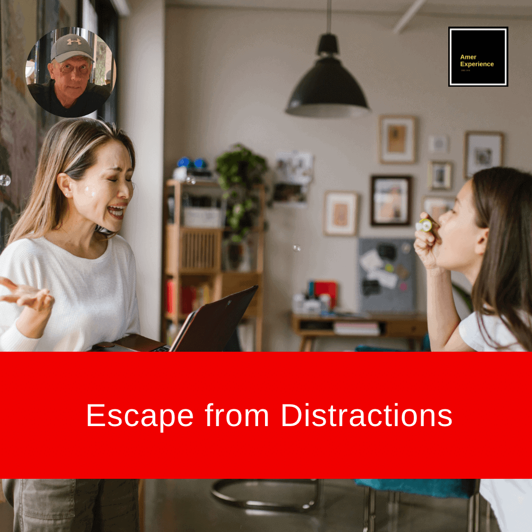 Escape from Distractions Travel Wu Wei