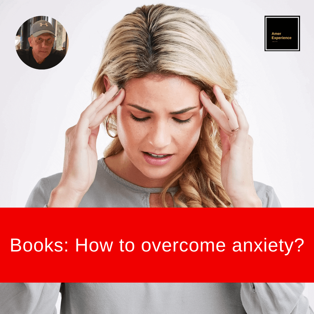 Books: How to overcome anxiety? Phobia, airphobia, therapy, angst