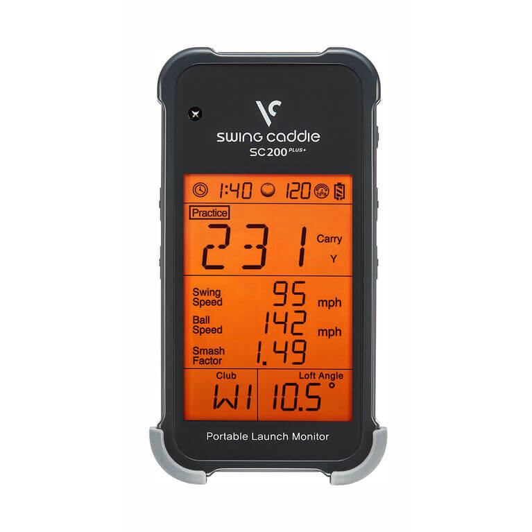 Voice Caddy A truly portable and affordable launch monitor designed to provide golfers with complete swing and ball flight metrics found in professional launch monitors.