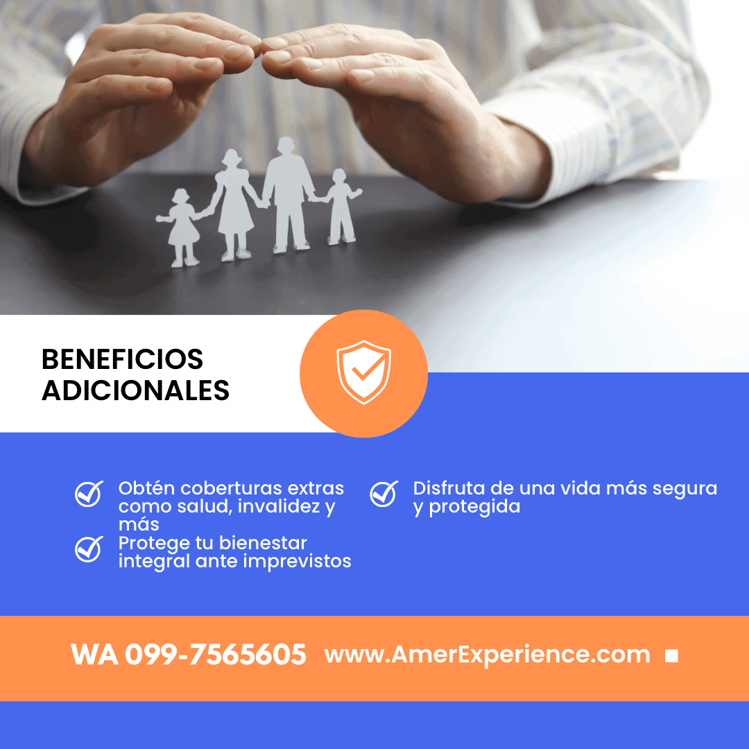 Ecuador: Beneficios adicionales seguros de vida