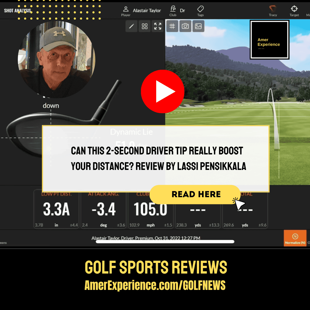 Can this 2-second driver tip really boost Your Distance? Review by Lassi Pensikkala