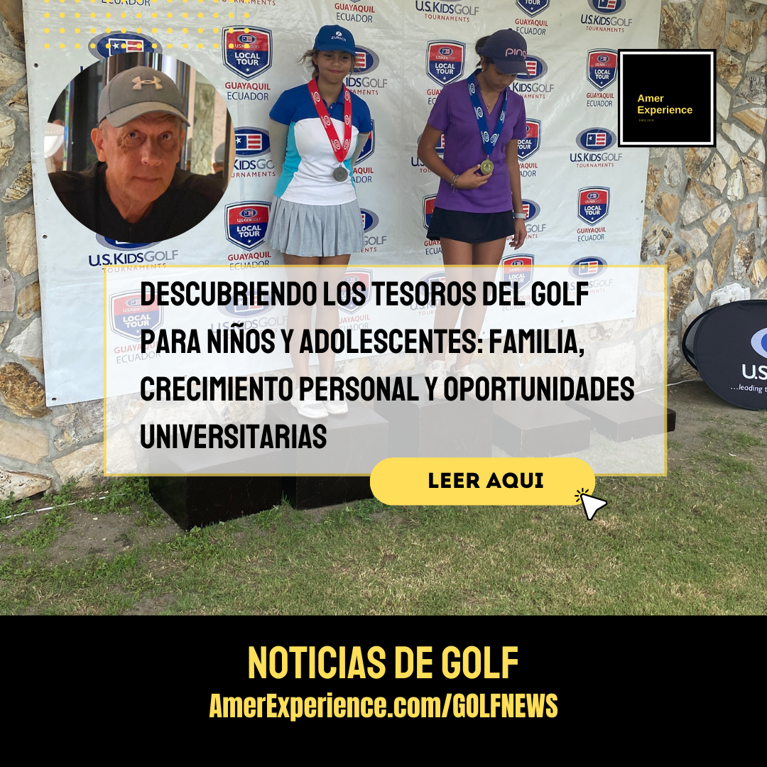 Descubriendo los tesoros del golf para niños y adolescentes: Familia, crecimiento personal y oportunidades universitarias