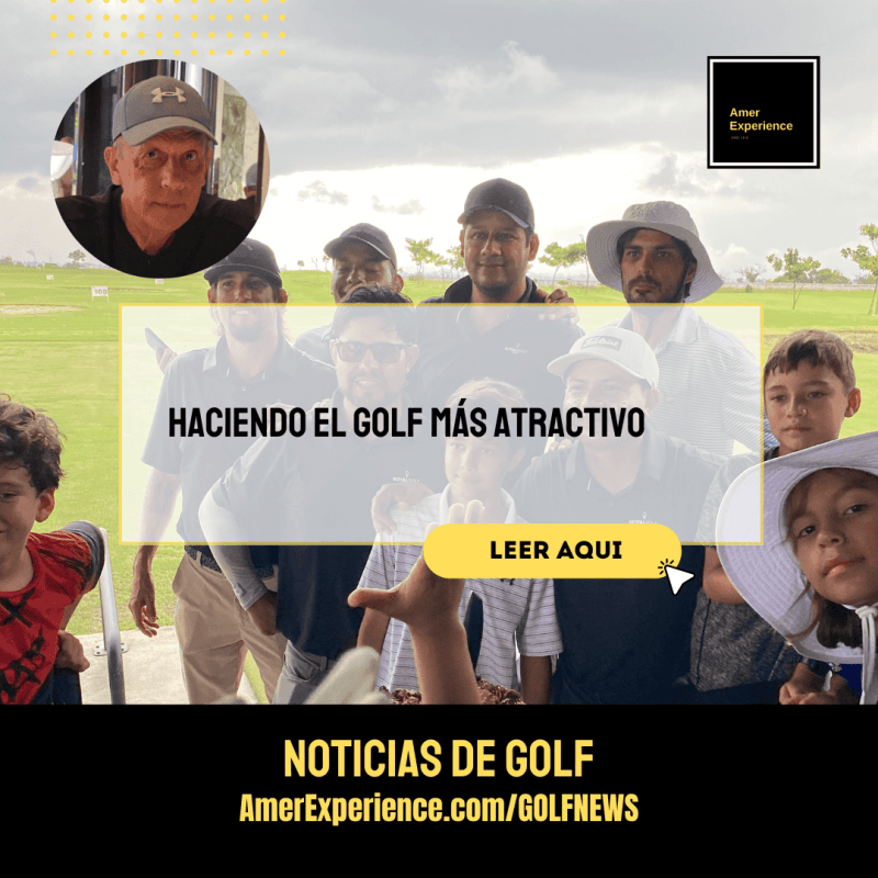Haciendo el golf más atractivo: Divertido entrenamiento para niños, propuestas atractivas para mujeres, principiantes y personas mayores
