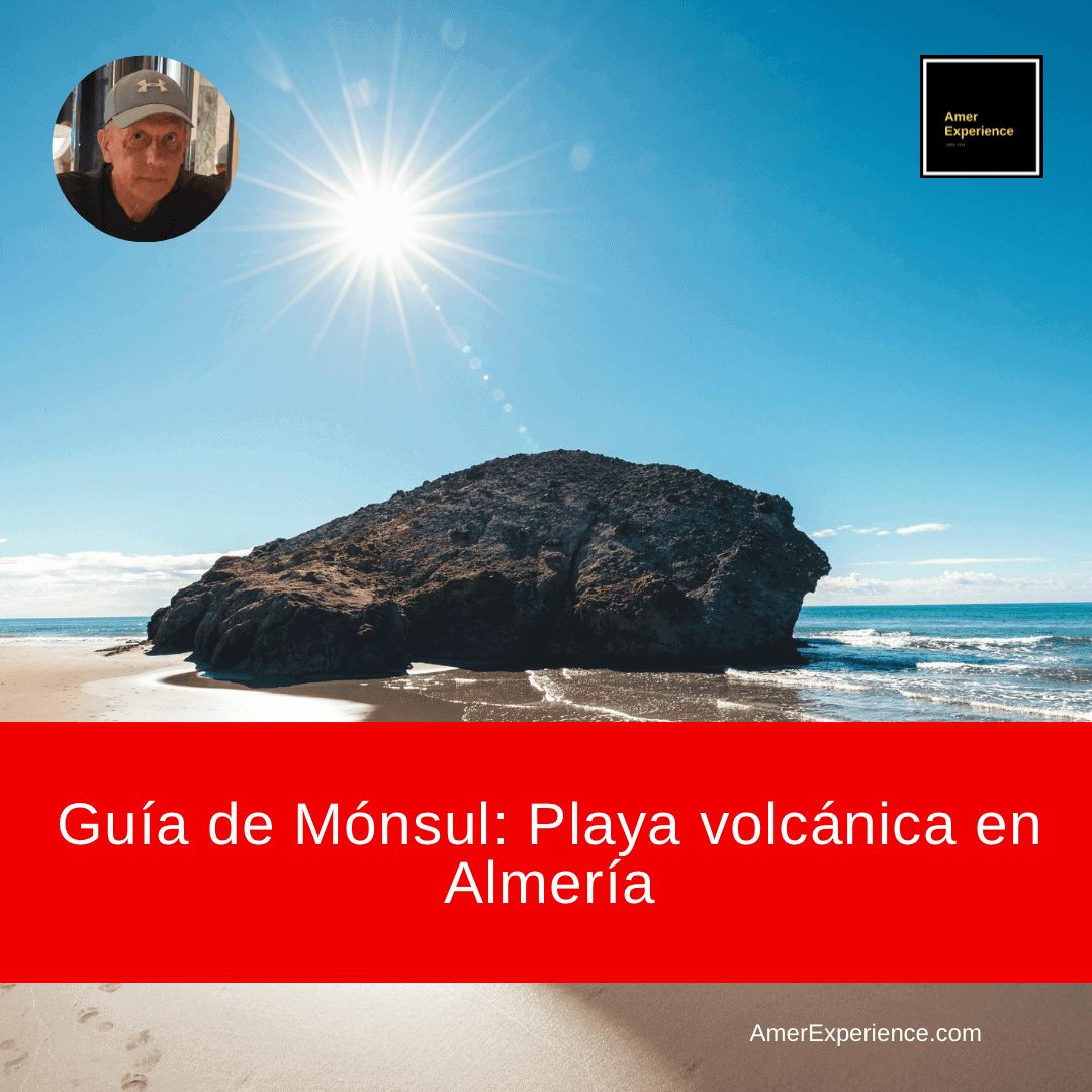 Guía de Mónsul: Playa volcánica en Almería