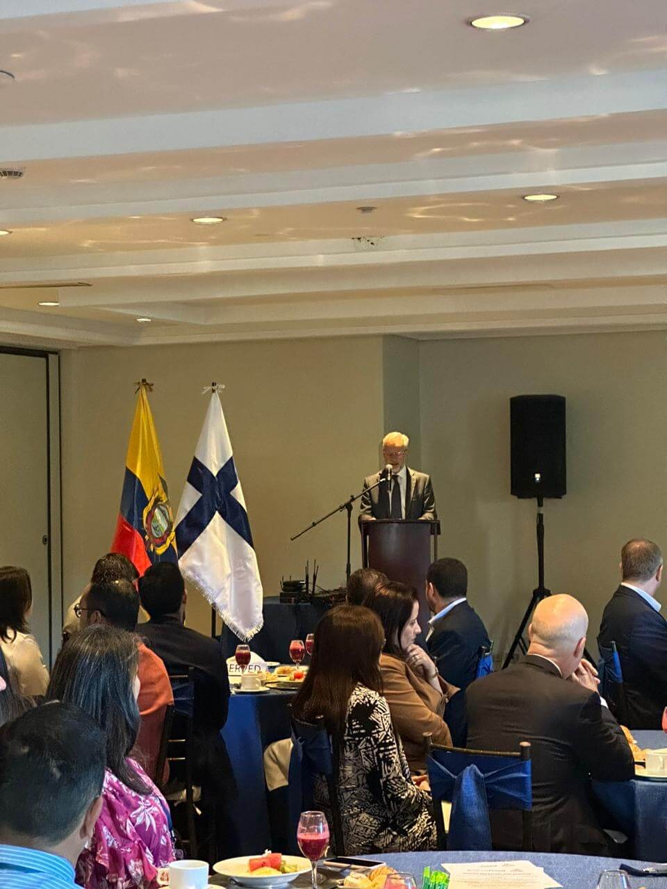 The Finnish ambassador to Peru,