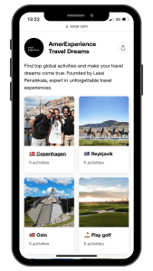 AmerExperience Travel Dreams Find top global activities and make your travel dreams come true. Founded by Lassi Pensikkala, expert in unforgettable travel experiences.