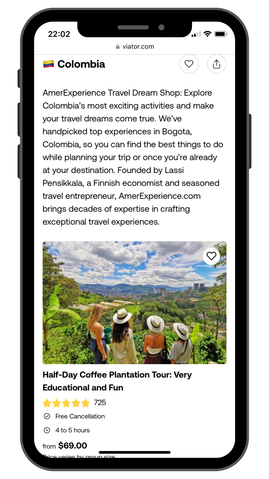 AmerExperience Travel Dream Shop: Explore Brazil’s most exciting activities and make your travel dreams come true. We’ve handpicked top experiences in Rio de Janeiro, Brazil, so you can find the best things to do while planning your trip or once you’re already at your destination. Founded by Lassi Pensikkala, a Finnish economist and seasoned travel entrepreneur, AmerExperience.com brings decades of expertise in crafting exceptional travel experiences.