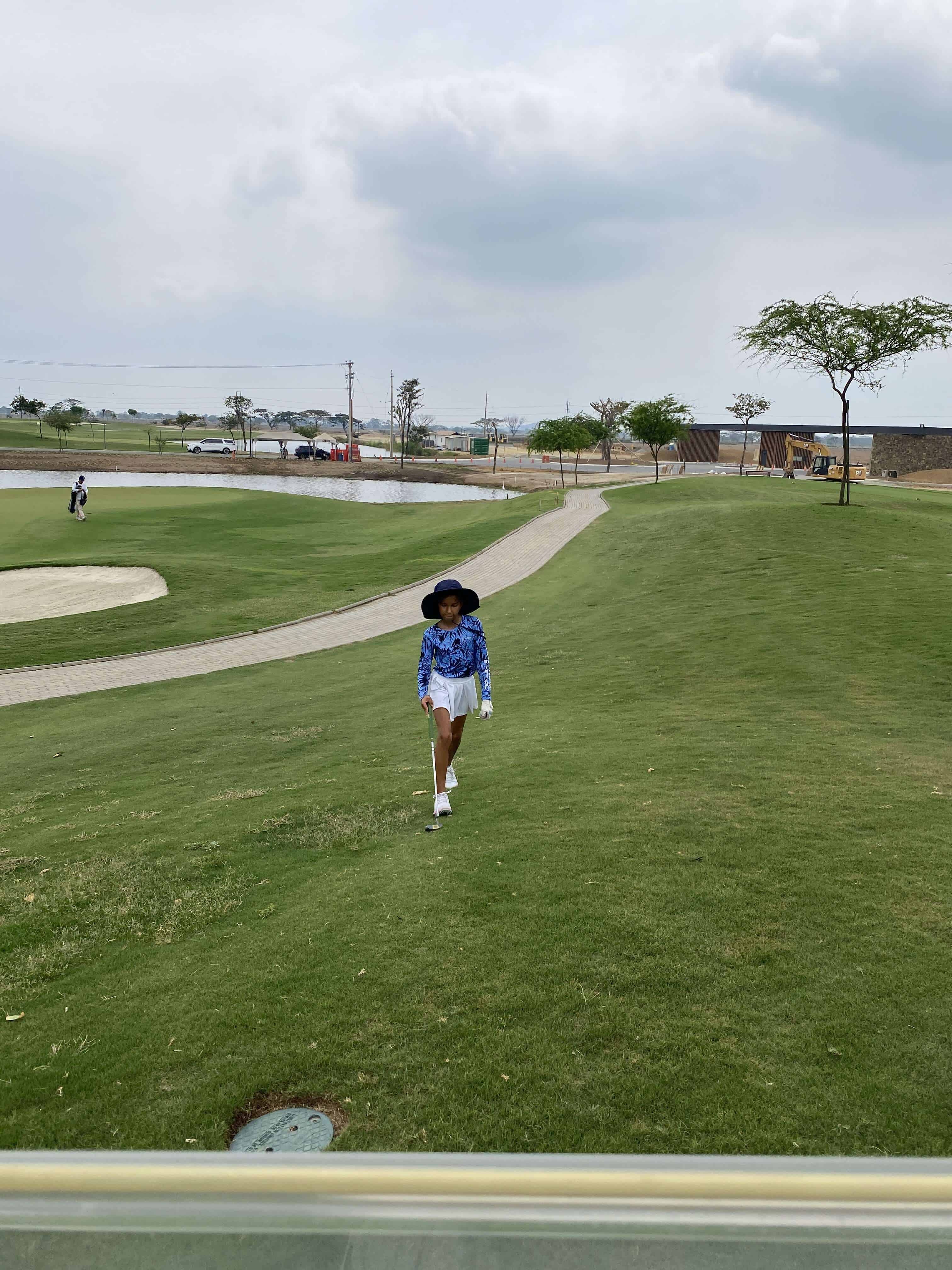 Inga en el Torneo US Kids Golf