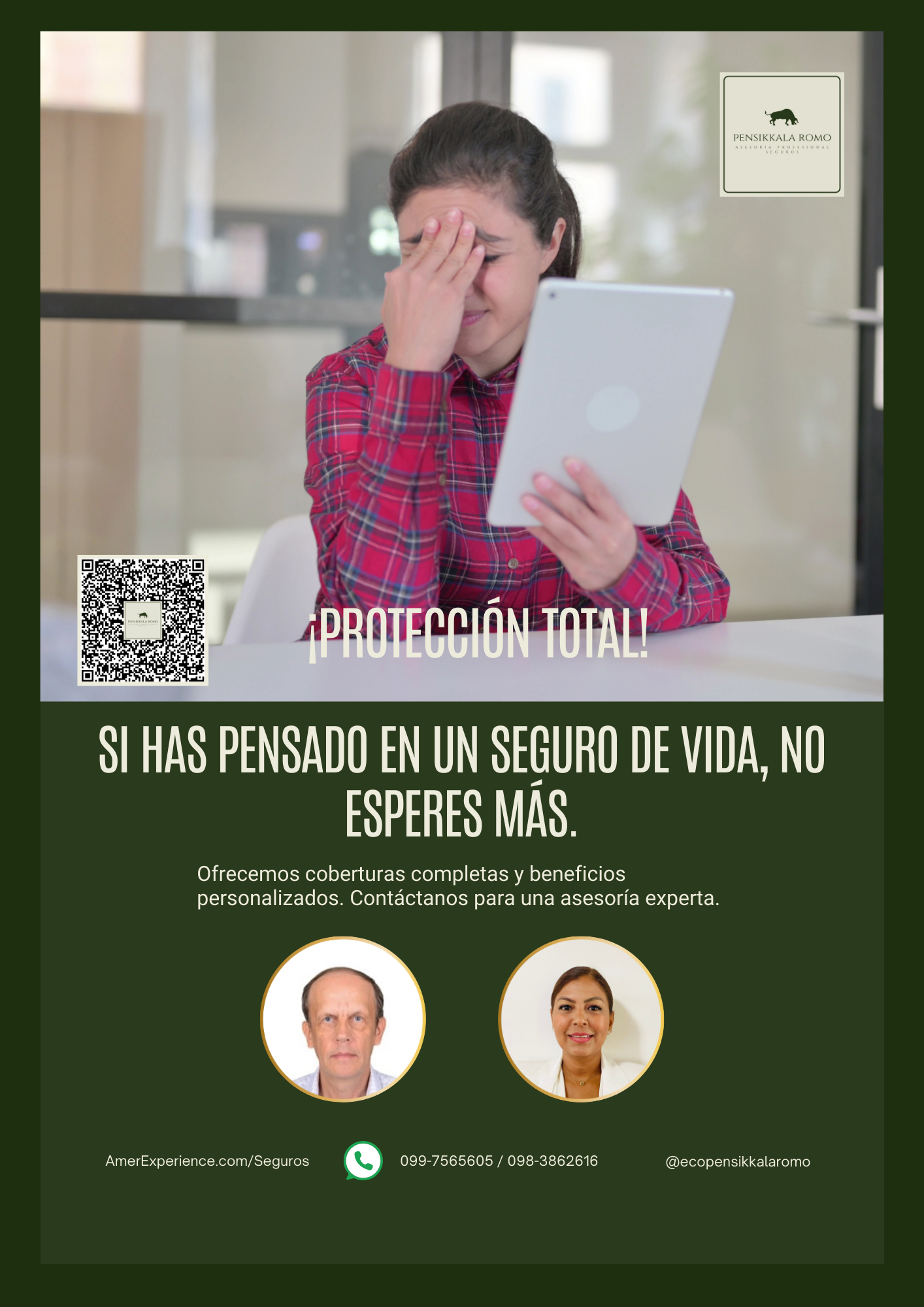 Ofrecemos productos de seguros de vida y salud con las mejores compañías del mercado