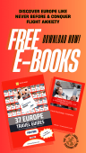 Discover Europe like never before & Conquer flight anxiety – Free E-books by Lassi Pensikkala
