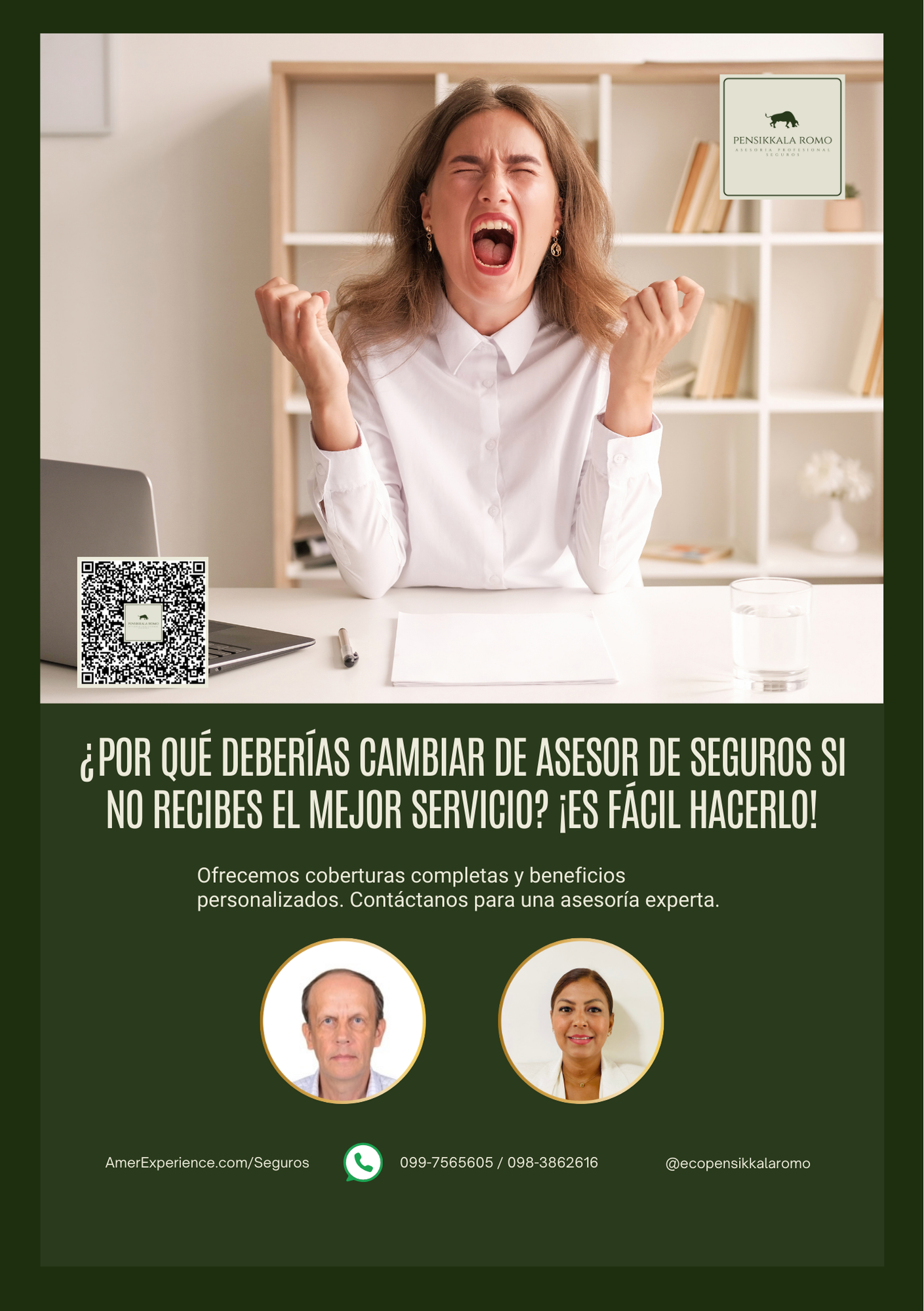 ¿Por qué deberías cambiar de asesor de seguros si no recibes el mejor servicio? ¡Es fácil hacerlo!