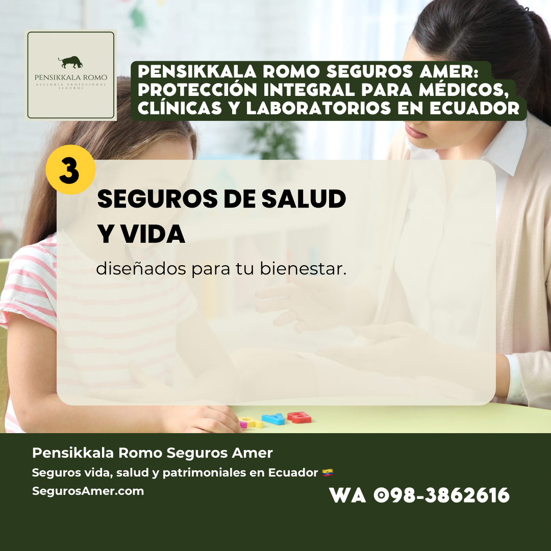 Seguros de salud y vida diseñados para tu bienestar.