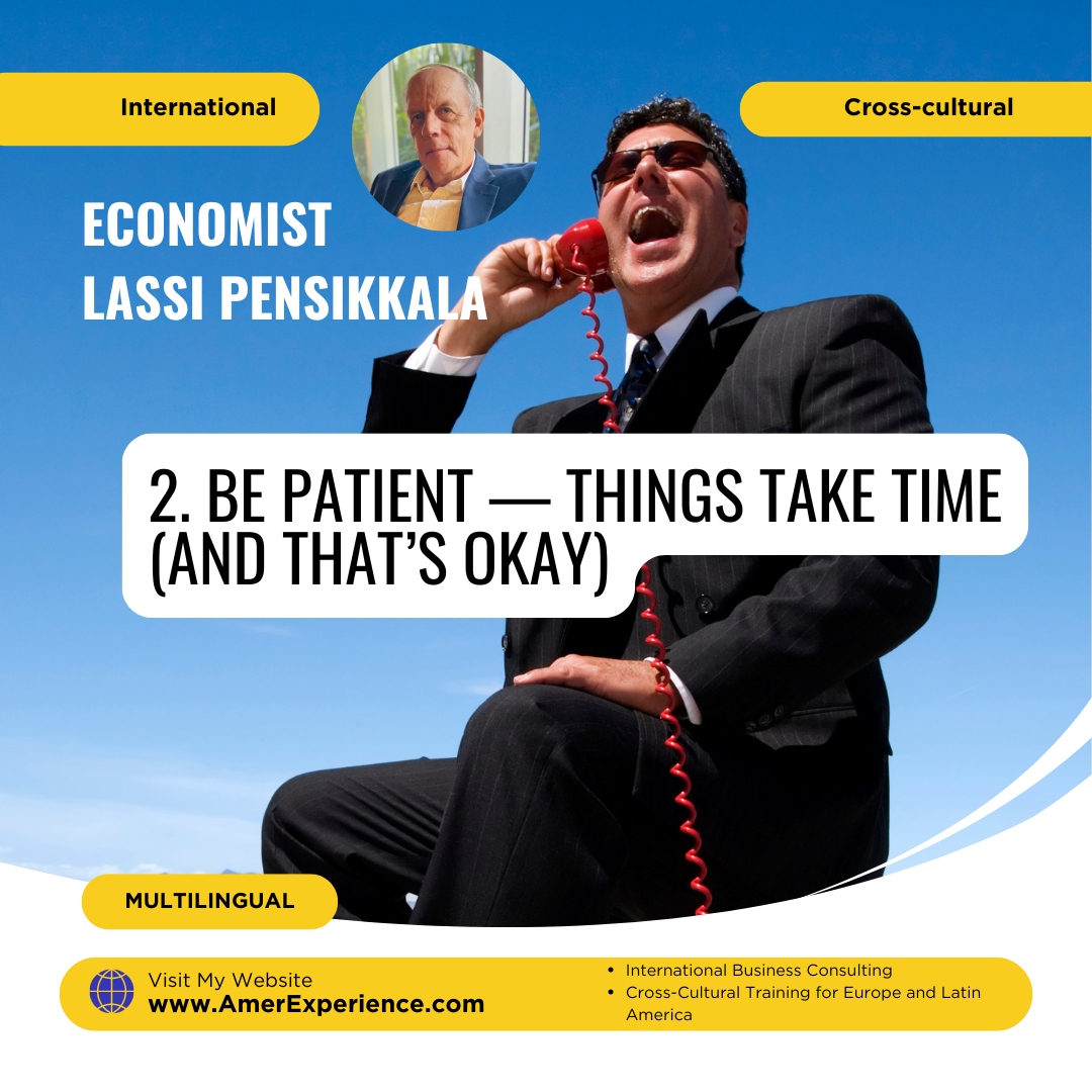 2. Be patient — things take time (and that’s okay)