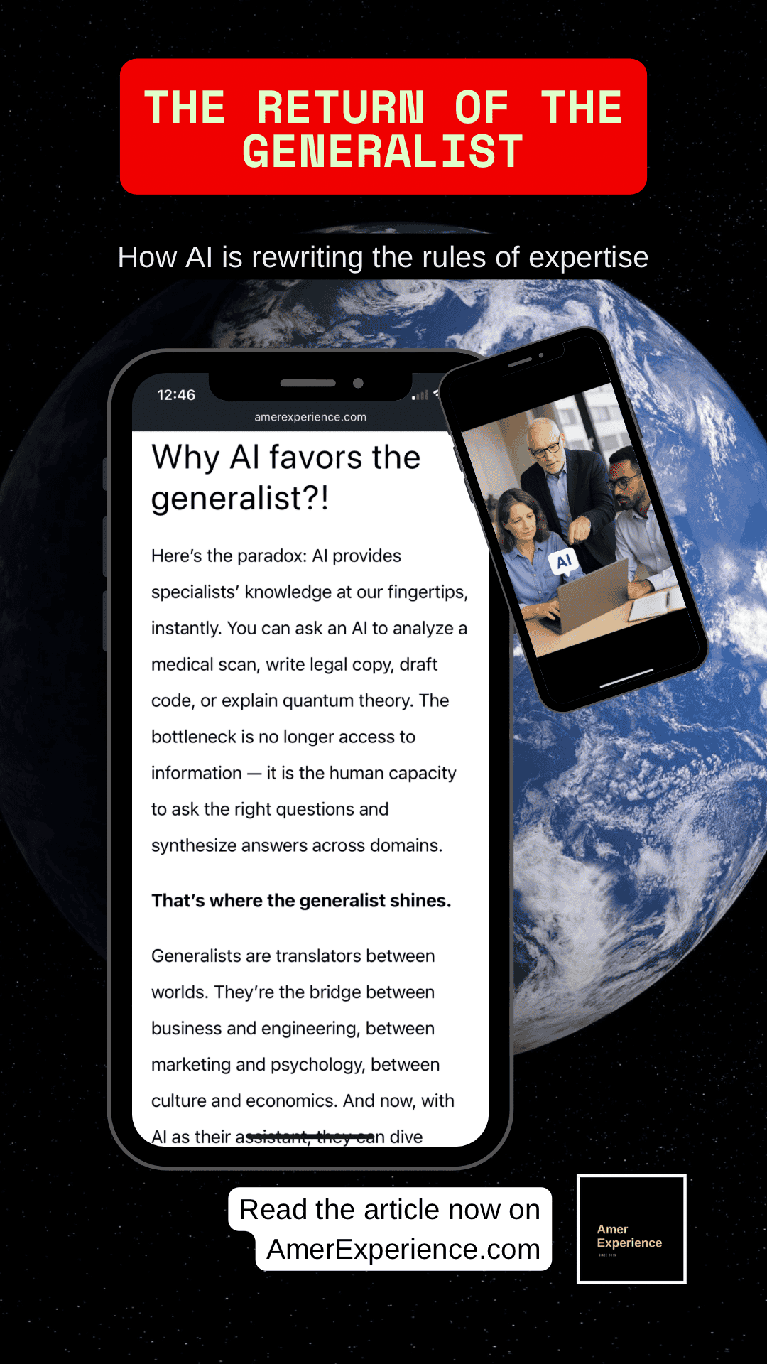 The return of the generalist