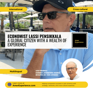 Economist Lassi Pensikkala: A global citizen with a wealth of experience