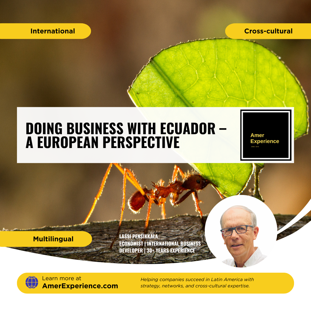 doing business with ecuador – a european perspective