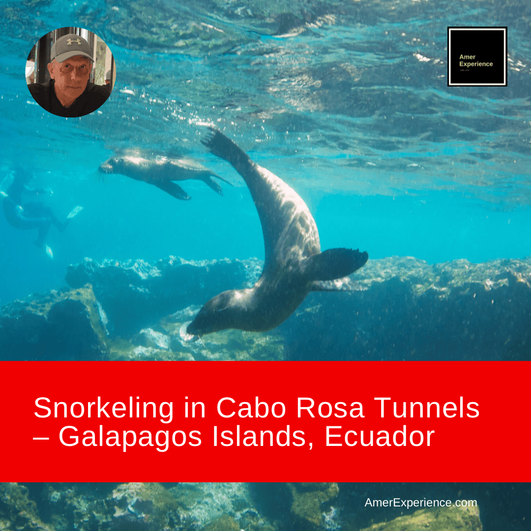 Snorkeling in Cabo Rosa Tunnels – Galapagos Islands, Ecuador