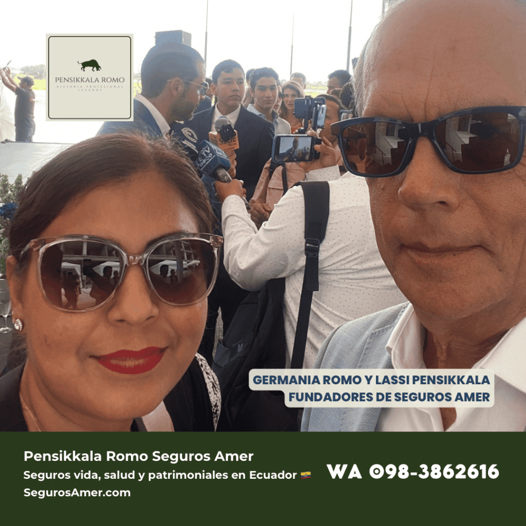 Germania Romo y Lassi Pensikkala Fundadores de Seguros Amer