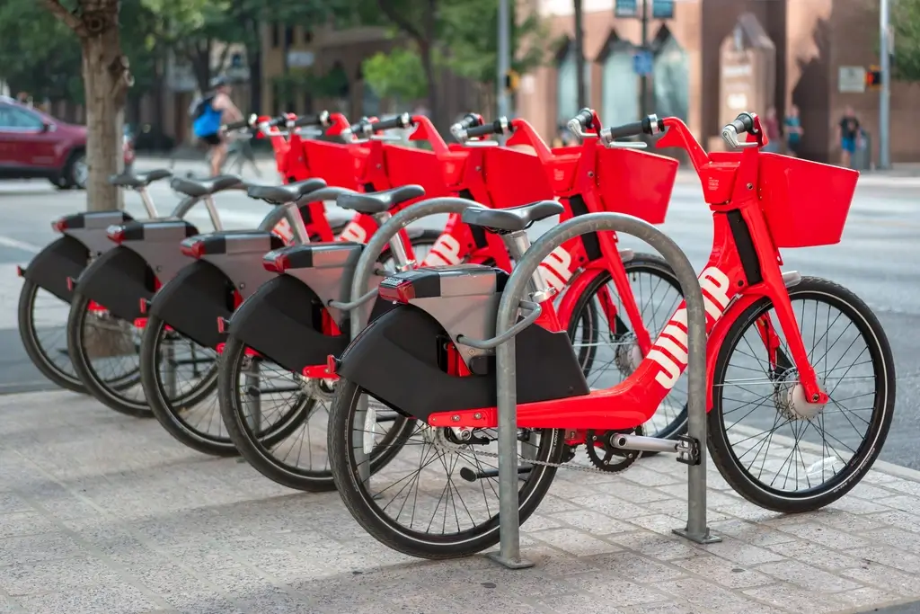 JUMP bikes, Austin, Texas, USA