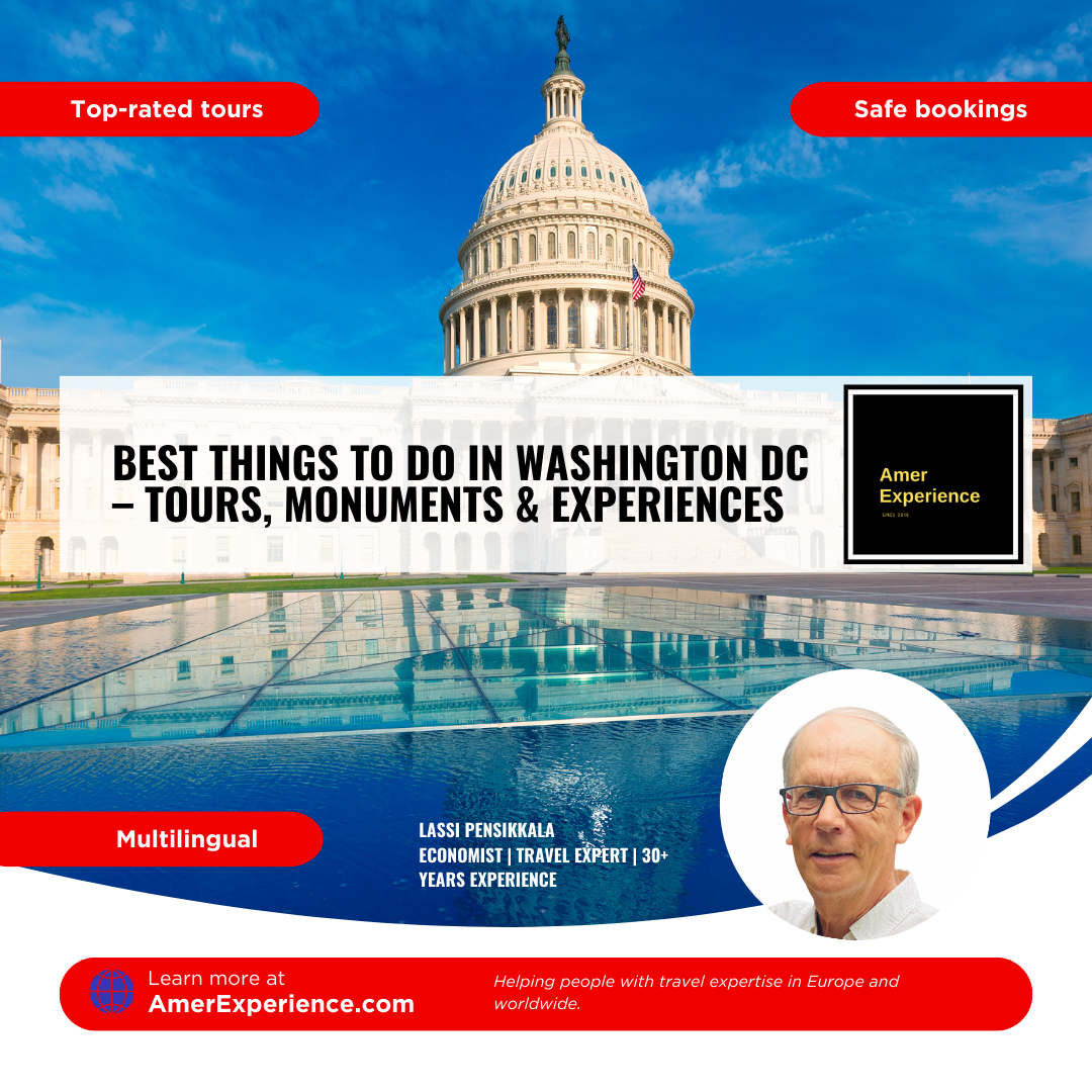 Best things to do in Washington DC – tours, monuments & experiences