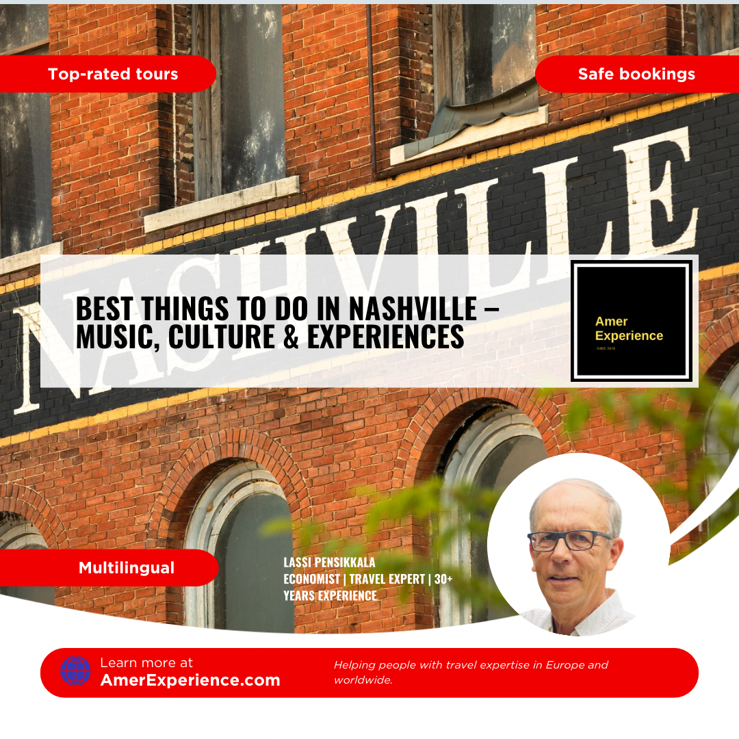 Best things to do in Nashville – music, culture & experiences