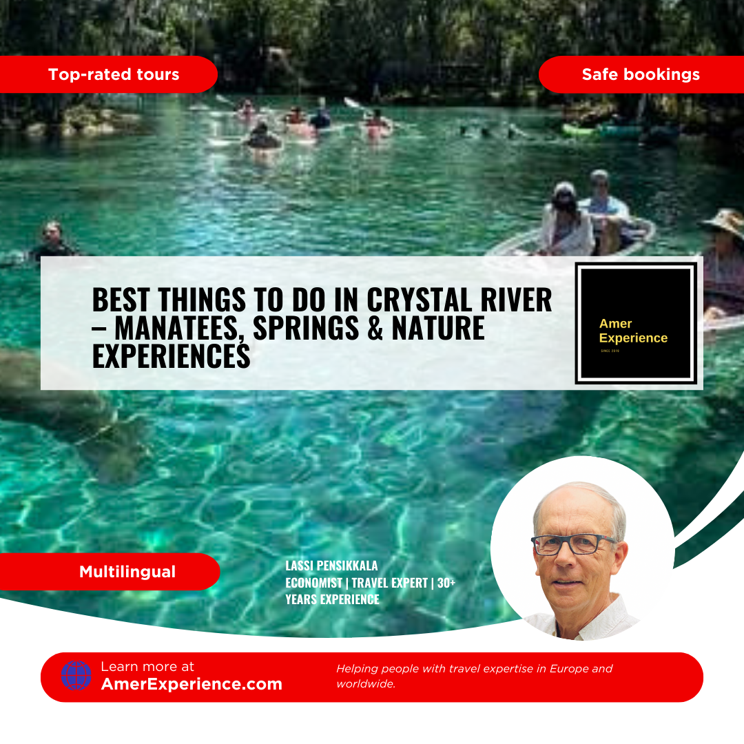 Best things to do in Crystal River – manatees, springs & nature experiences