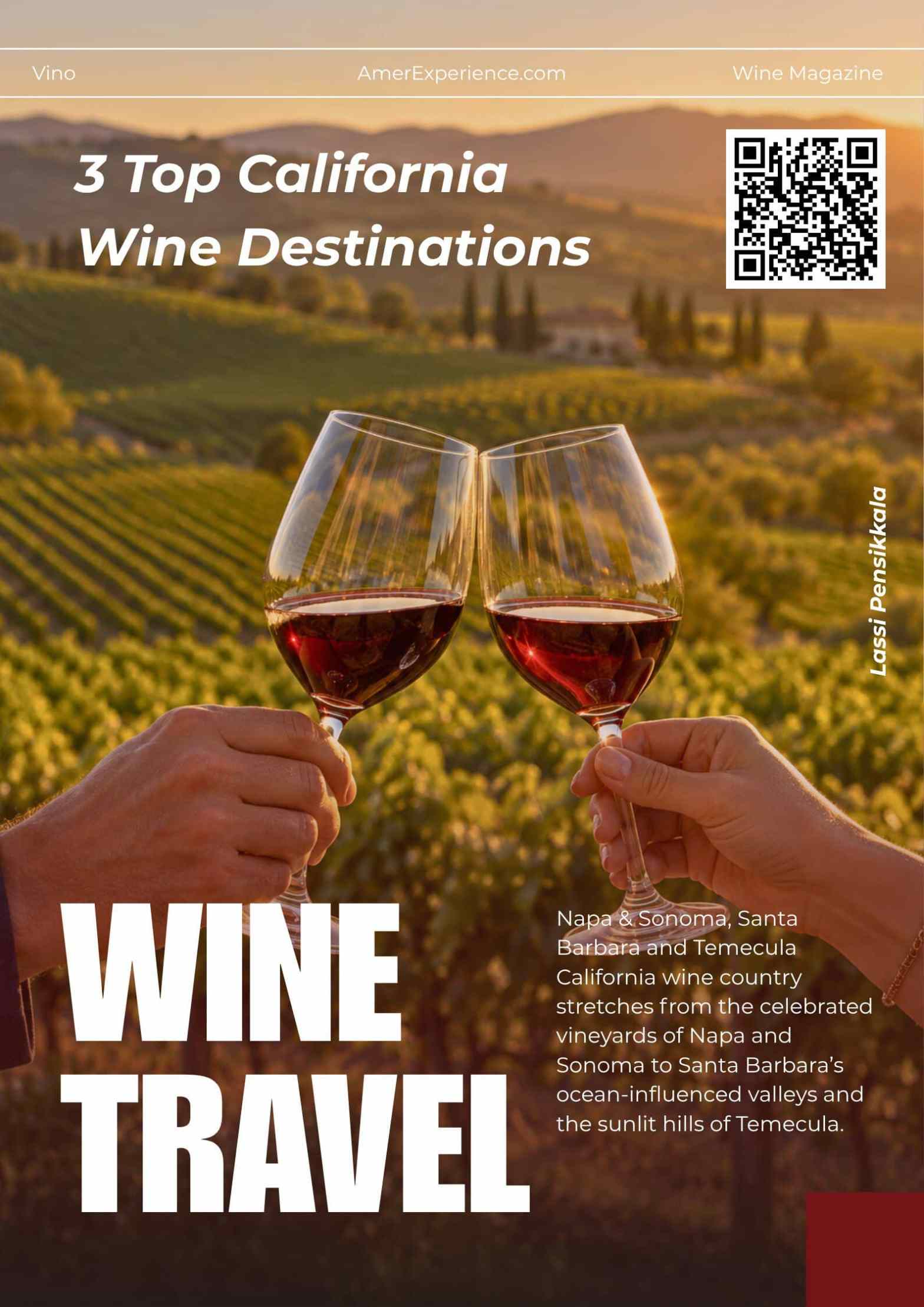 3 Top California Wine Destinations