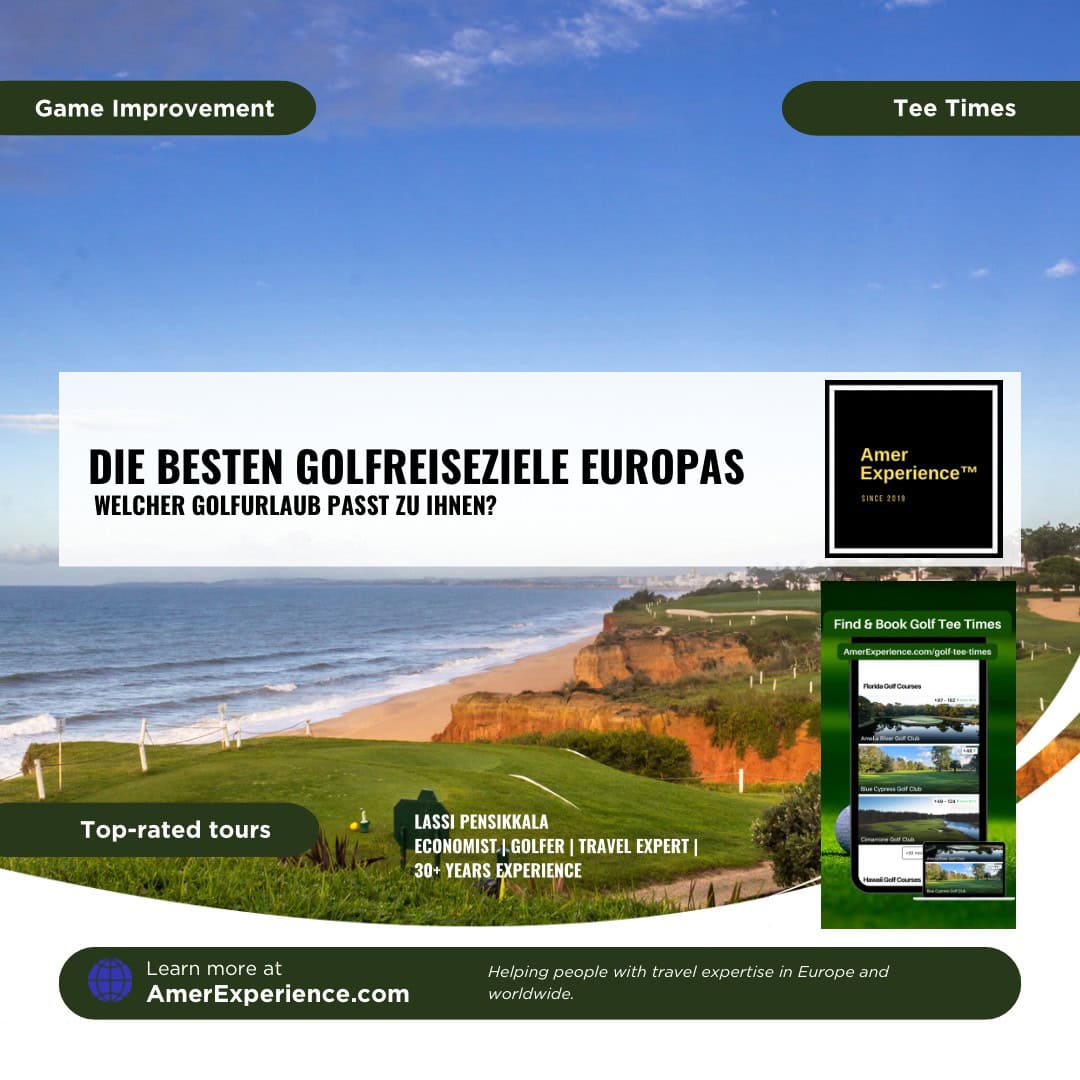 Die besten Golfreiseziele Europas 1